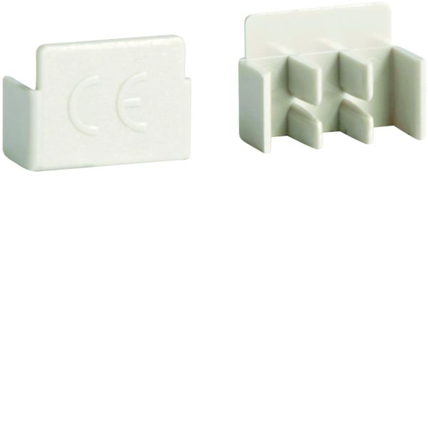 10 bouchons latéraux pour barres de pontage 2P 16mm² et 3P KZ023A