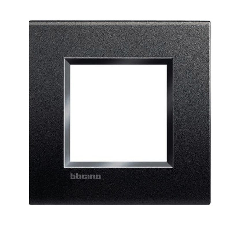[BTI-LNB4802AR] Plaque 2 Modules - Living Light Anthracite
