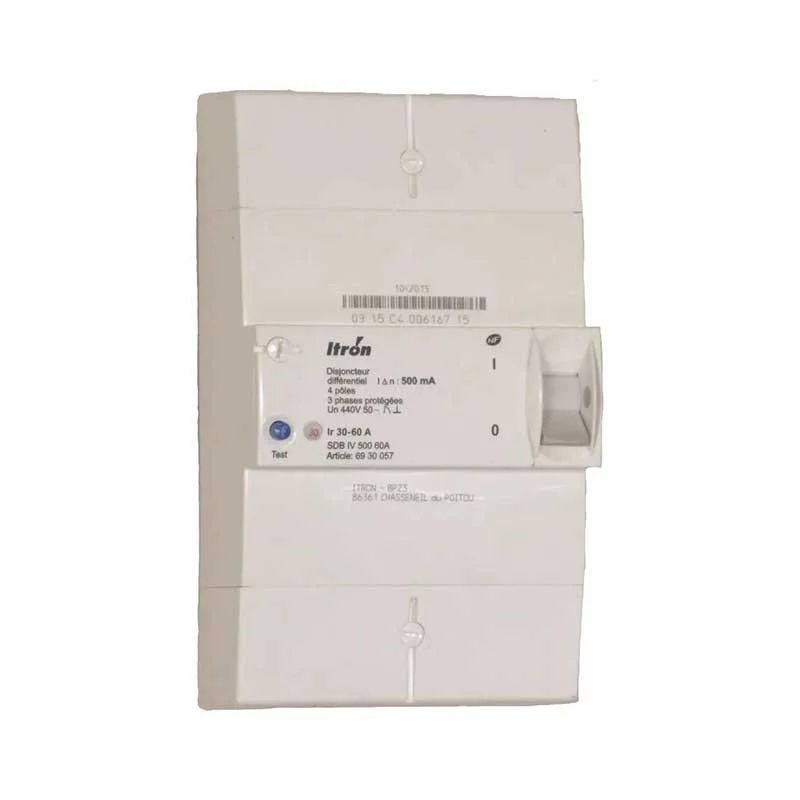 Disjoncteur Abonné 4X30/60A 500Ma
