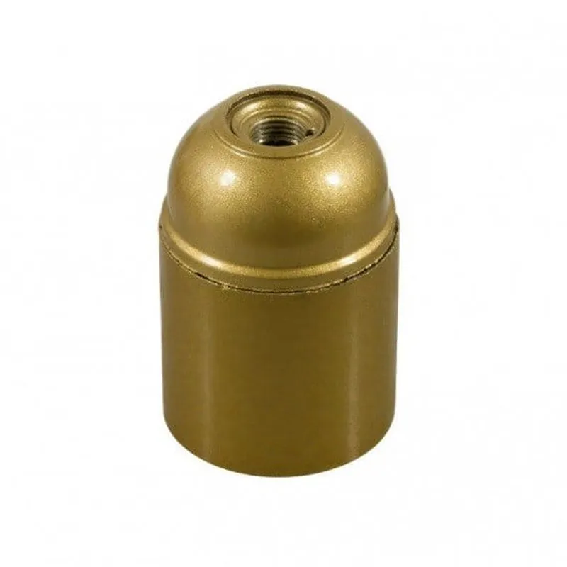 [DOU-47277] Douille E27 Lisse Or