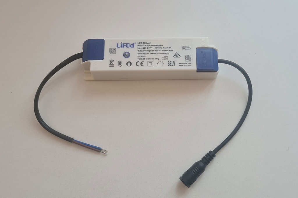 [DRIVER-42-300] Driver LED 42W 300mA