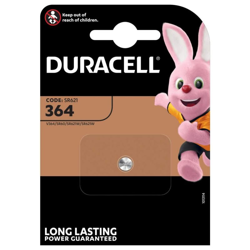 [DURA-364] Duracell 364 Blister 1 pile de montre 009000154