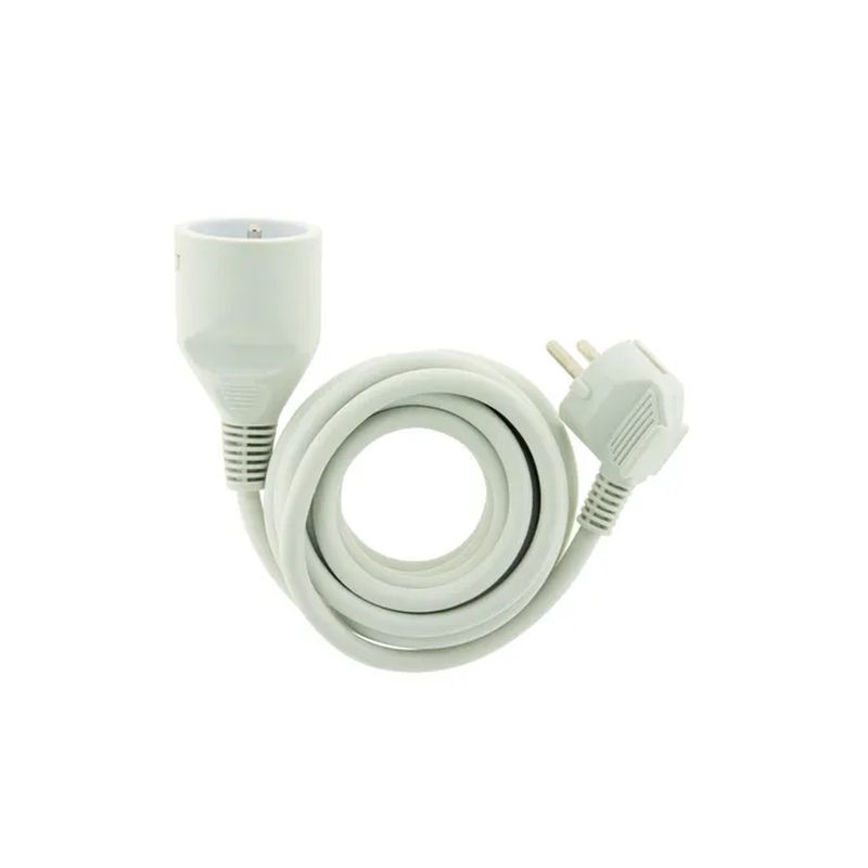 [EB-36201] Prolongateur 3m 2p+t blanc 16A HO5VV-F 3G1,5