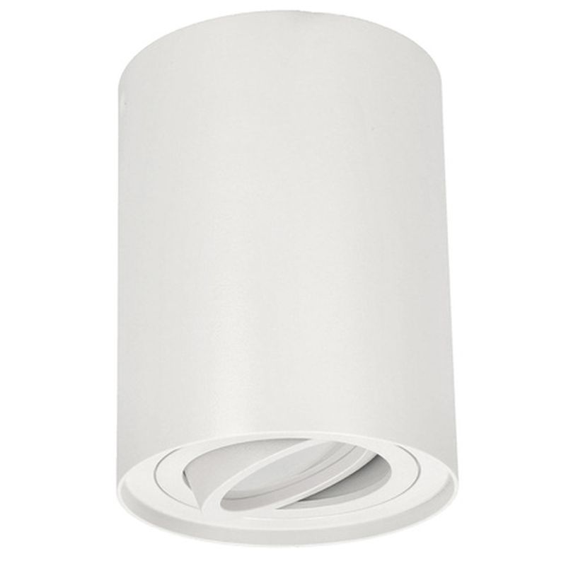 Led Skand 1 Blanc Gu10 Ip20 Rond Blanc Saillie