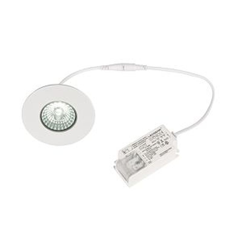 [EUP-572060] Encastré Led'up design 8w rond fixe blanc 3000k 8w 590lm 60deg ip65