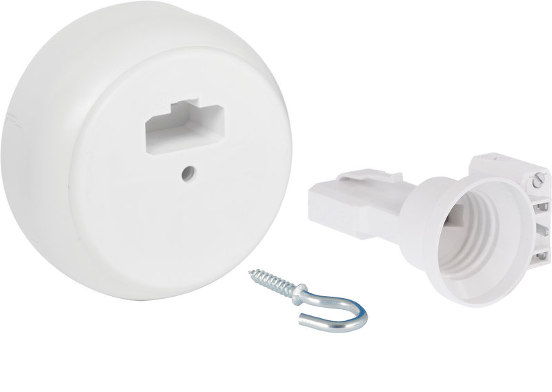 Boîte ctre DCL saillie + piton + douille E27