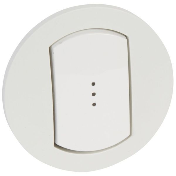 Enjoliveur Etanche Ip44 Coupure Simple A Voyant Blanc legrand 067803