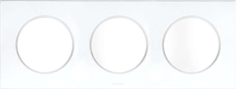 SQUARE PLAQ BLC 3P entr.71mm