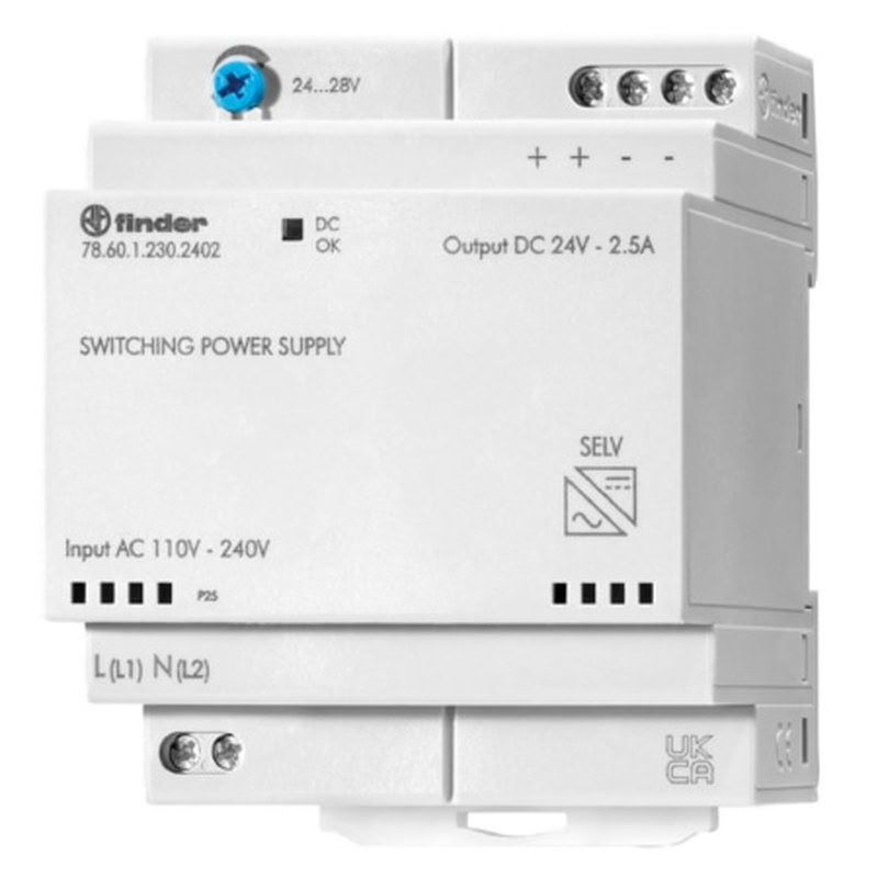 Alimentation 2,8A 24V Dc 60W, Fusible + Régulateur