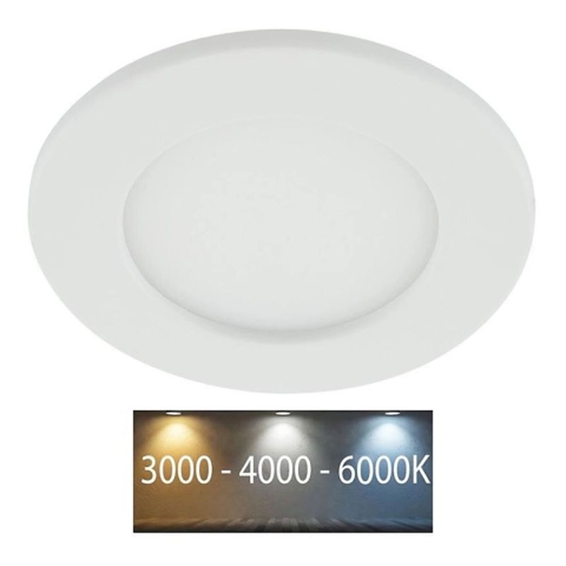 Spot encastré led cct 3000/4000/6000k 6w 600lm