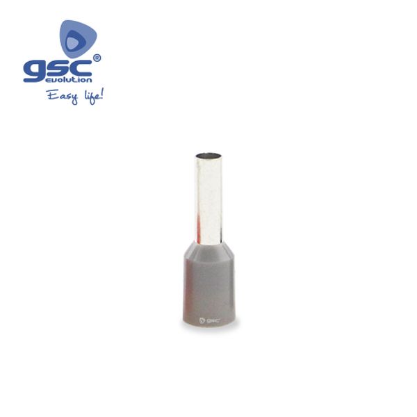 [GC-000303644] Sachet de 50 Embouts de câblage isolés 2,5mm Gris | 000303644
