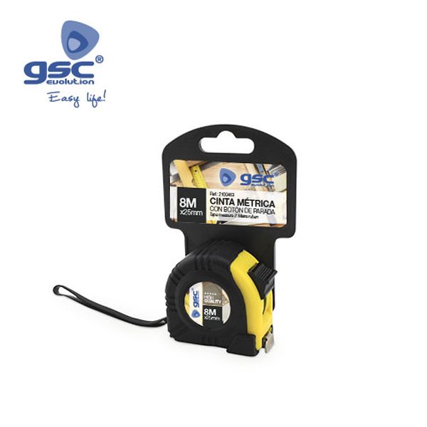 Ruband à mesurer rêtement en gomme + aimant - 25mm 002100463