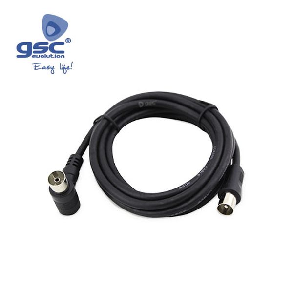 [GC-002602972] Ralonde coaxial TV Noir 1.5M | 002602972