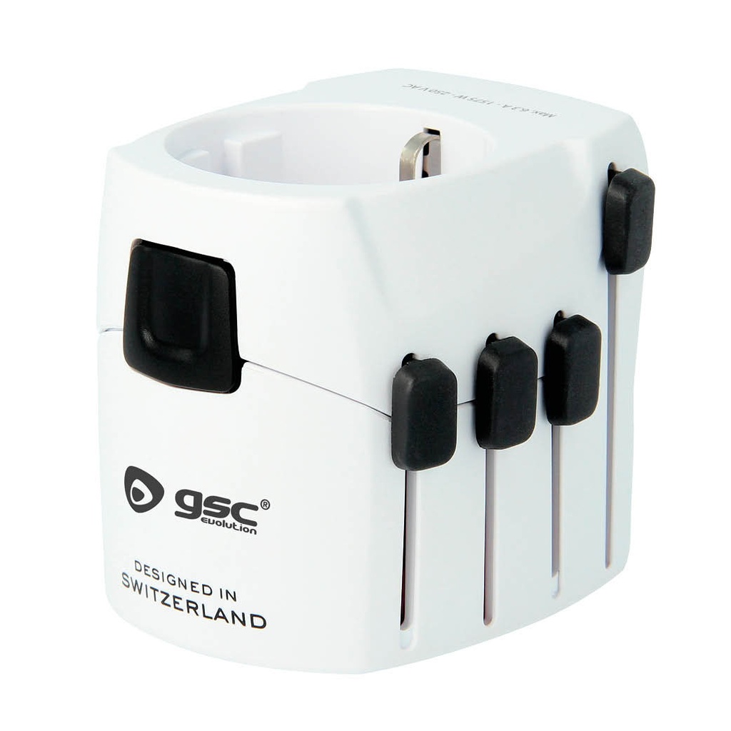[GC-0203396] Adaptateur de voyage multifonctions 220 pays 16A 250V