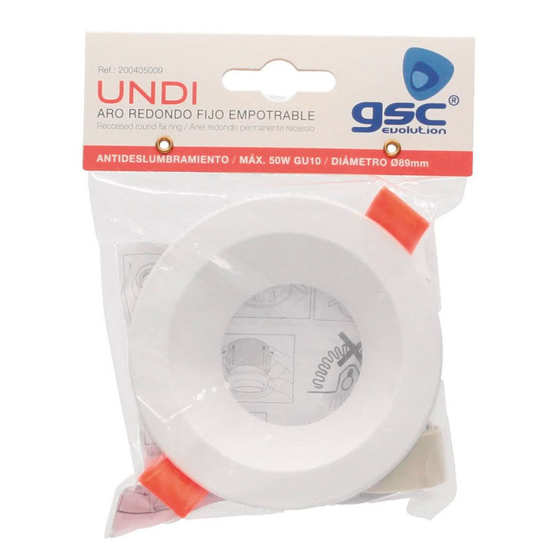 [GC-200405009] Anneau Rond Corps Blanc Non Réglable