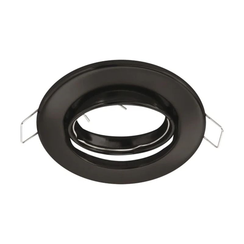 Spot Encastré Orientable Rond Noir