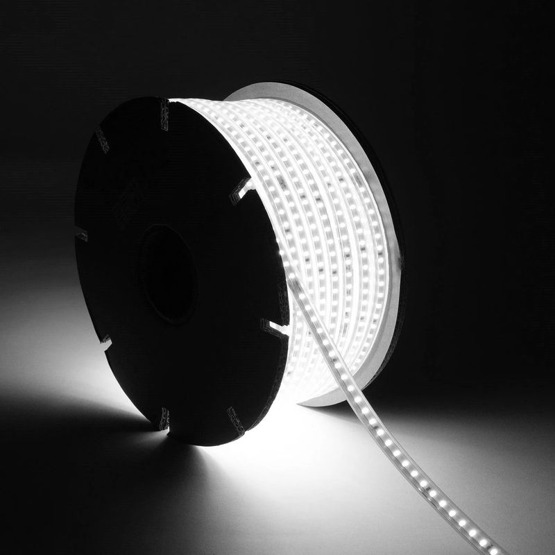 Cordon Led Diamètre 13mm 100M Blanc Ip44