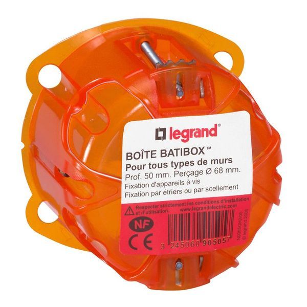 Boîtes À Encastrer Batibox Multimatériaux 1 Poste Profonde legrand 090505