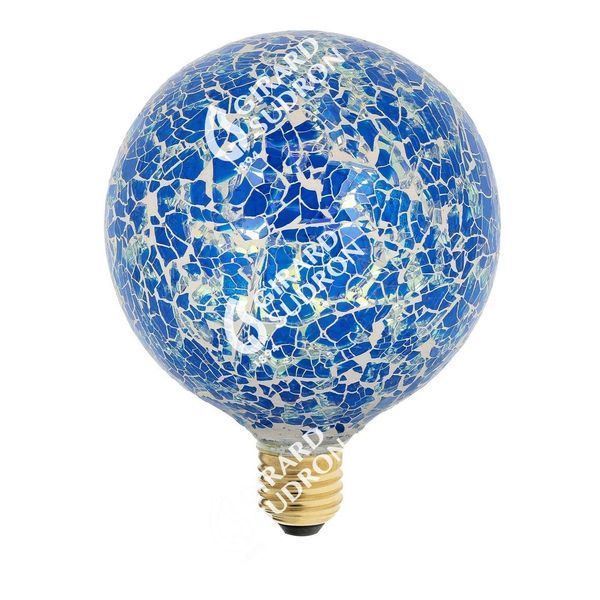 Ampoule globe mos bleu g125 led 4w e27 160300