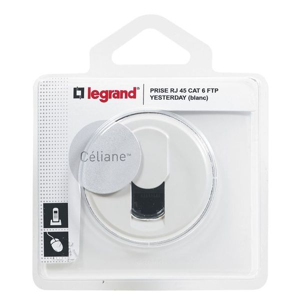 Prise Rj45 Complet Blanc legrand 099564