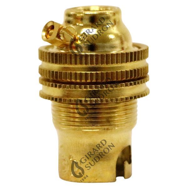 Douille b15 db laiton 10x1 borne de terr 210298