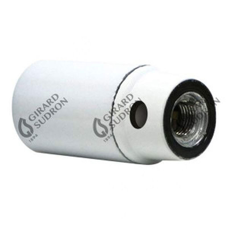 [GS-213913] Douille e14 lisse blanche culot terre h21 monte - Girard Sudron 213913