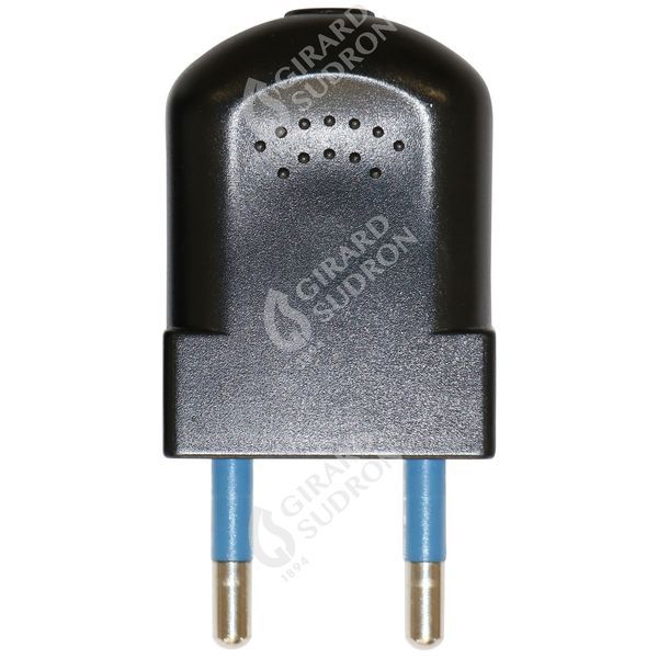 Fiche dmontable 2.5a noir 250555