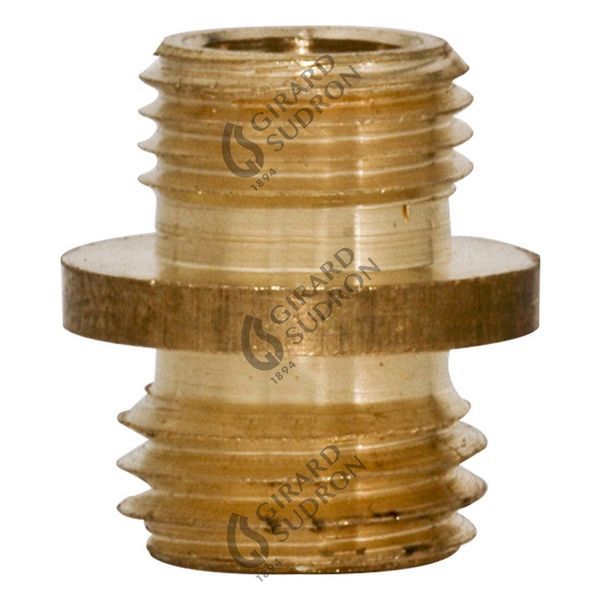 Raccord a portee dble male 10x1 laiton 305944