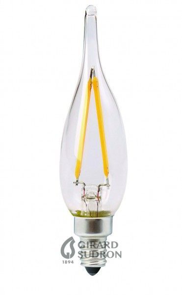 Ampoule flamme gs1 filament led 1w e10 2700k 100lm cl. 711616