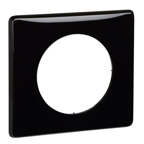 Plaque 1P Noir legrand 098826