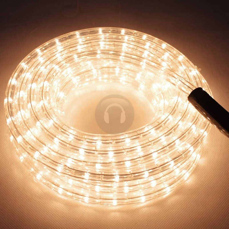 Rouleau Cordon Lumineux Pvc Blanc