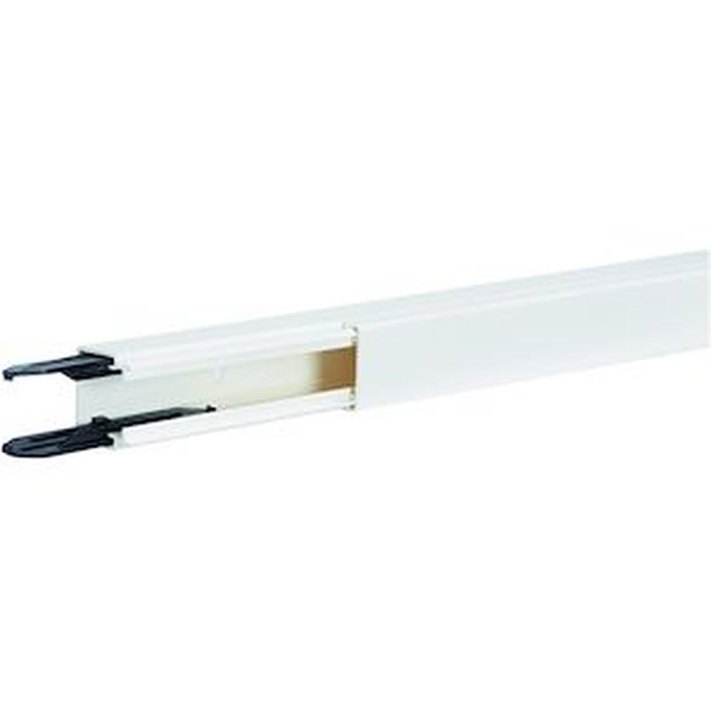 Goulotte de distribution lifea LFF 30x30mm 1 compartivement PVC Blanc LFF3003009016