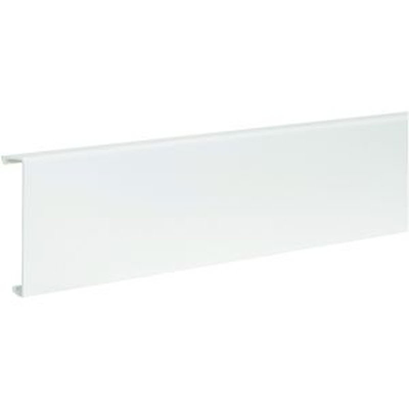 Couvercle pour plinthe SL 20x80mm Blanc SL200802F9016 - Longueur 2m