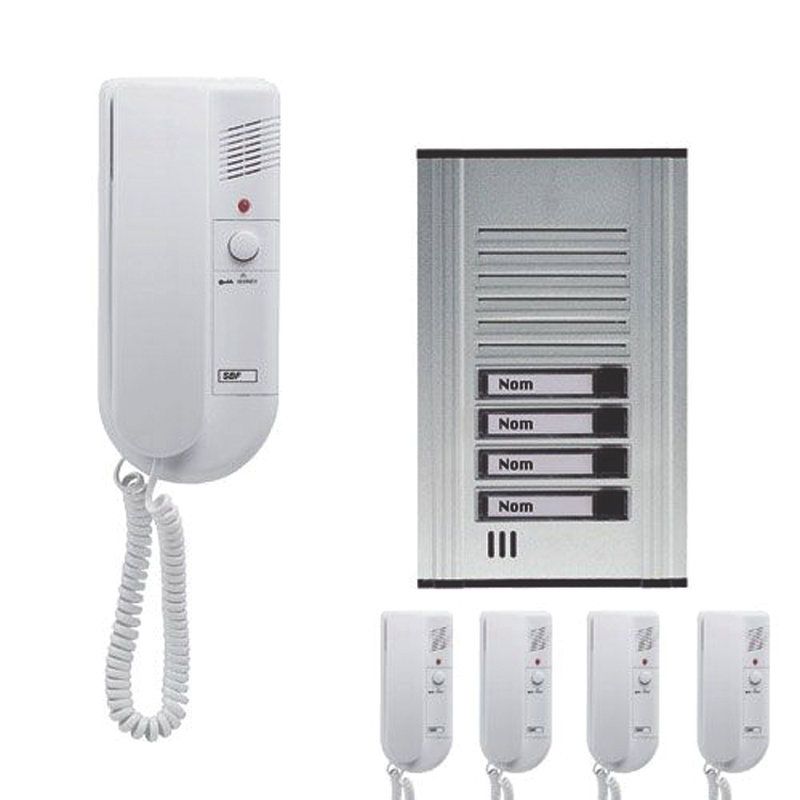 Portier Audio 4 Appel+Combines - Ice-5140