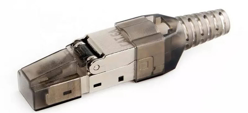 CONNECTEUR RJ SANS OUTIL CAT6A