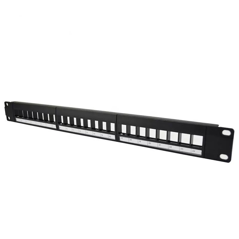 Panneau 19" 1U 24 Ports