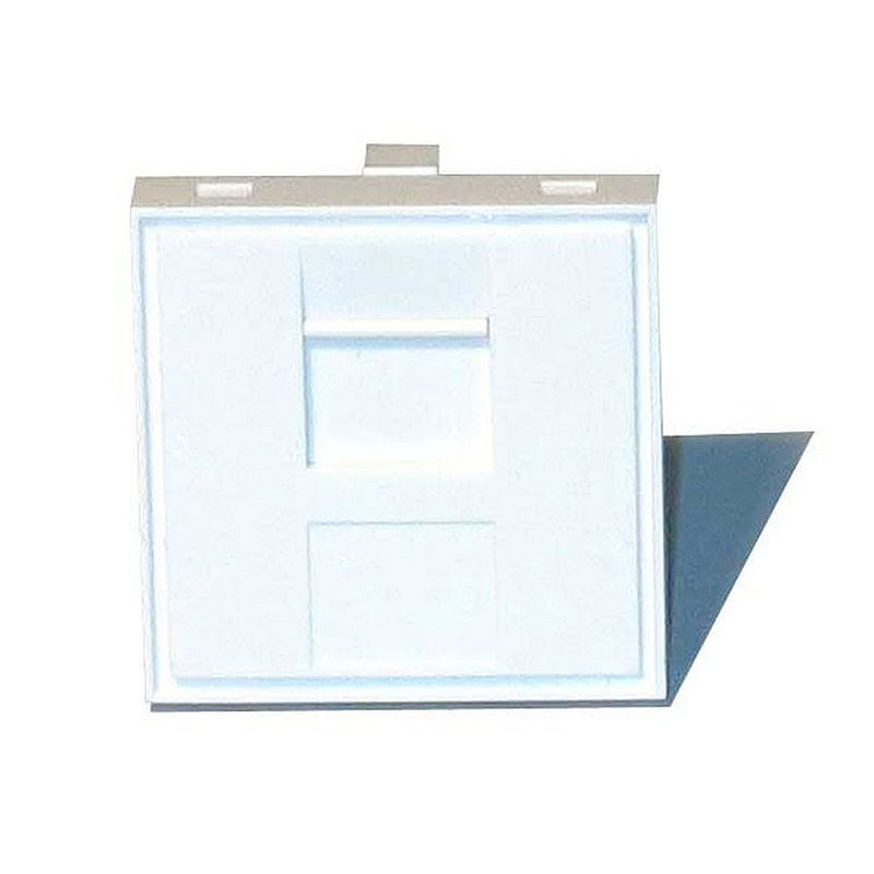 [ID-PLA451] PLASTRON 1PORT RJ 45X45