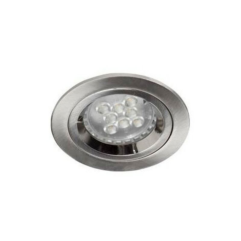 SPOT GU10 AUTO MAX 50W PAR16 IP44 NICKEL SATINE