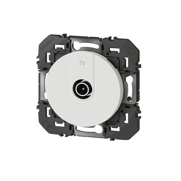 Prise Tv Étoile Blindée Dooxie Finition Blanc Blister legrand 095222