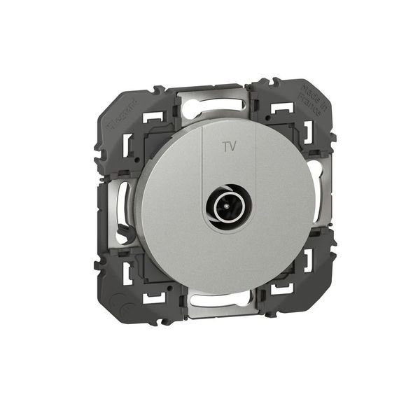 Prise Tv Étoile Blindée Dooxie Finition Alu Blister legrand 095252