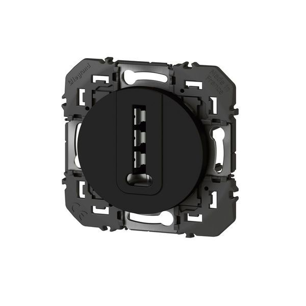 Prise Téléphone En T Dooxie Finition Noir Blister legrand 095286