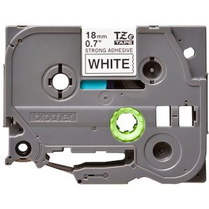 [KLA-BROTZE241] Ruban Tze241, 18Mm Noir Sur Fond Blanc, Laminé, 8M