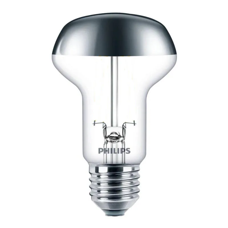 Lampe Calotte Argentée 60W E27 230V R63 SI-CL