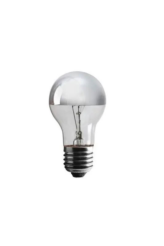 Lampe Calotte Argentée REFLCM 60W E27 230V NR63 SI-CL