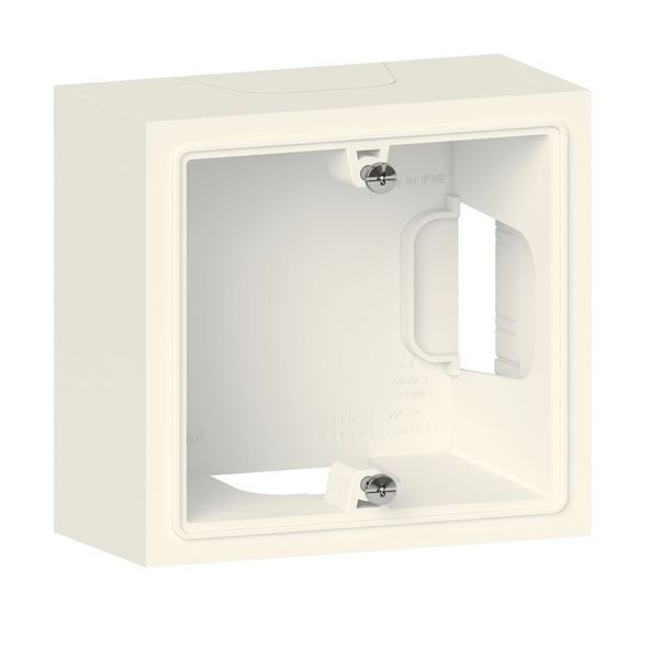 Cadre Saillie 1 Poste Dooxie Finition Blanc Blister legrand 095292