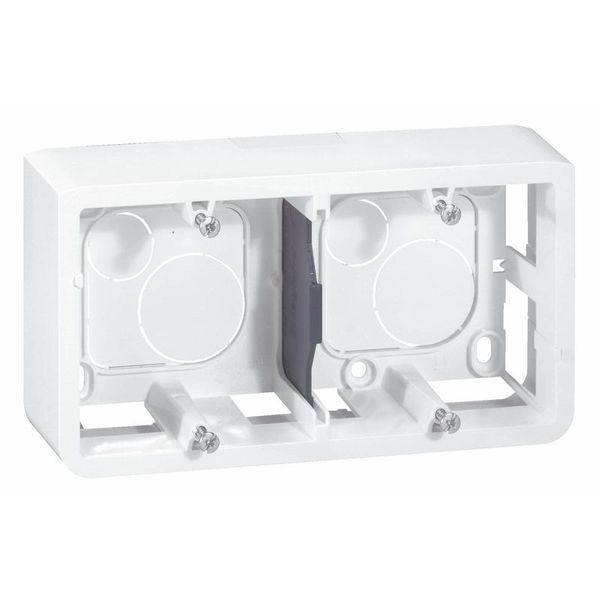 Cadre Mosaic 4 Modules Montage Horizontal Profondeur 40 legrand 090592