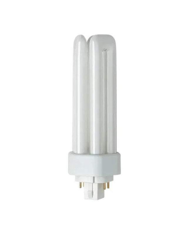 [L-64139] Ampoule Fluocompacte D/E 26W 840 4000°K G24Q-3 - 4 Pin Blanc De