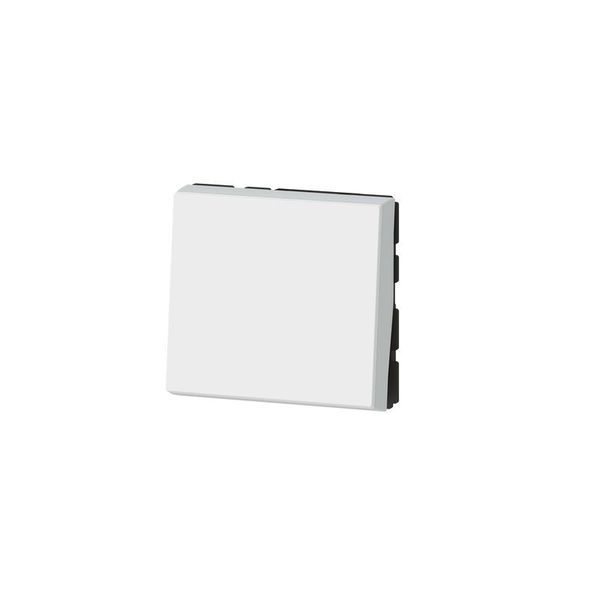 Mosaic Poussoir 6A 2 Modules Composable Blanc legrand 099411