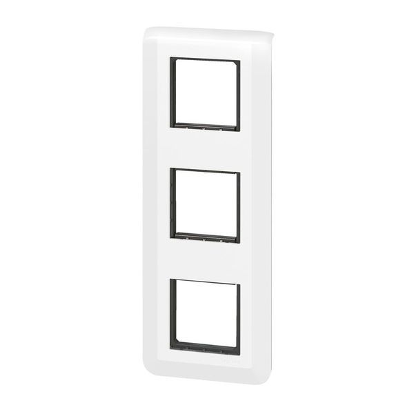 Mosaic Support + Plaque 3X2 Modules Montage Vertical Blanc legrand 099475