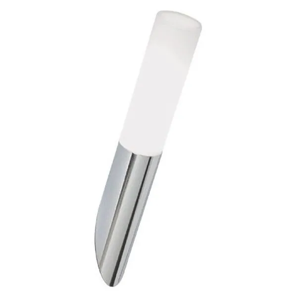 [LD-324CR] Applique Murale Salle de Bain Chrome + Verre Opal 1xG9